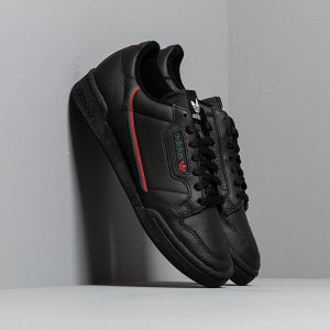 Adidas Continental 80 Core Black/ Scarlet/ Core Green