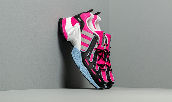 Adidas Eqt Gazelle W Shock Pink Silver Mate Glow Blue AllShoes.BG