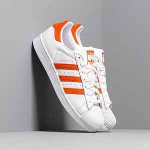 Adidas Superstar Ftw White/ Orange/ Ftw White