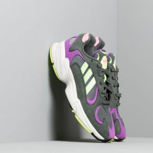 Adidas Yung-1 Legend Ivy/ Hi-Res Yellow/ Active Purple