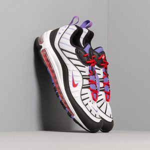 Nike Air Max 98 White/ Black-Psychic Purple