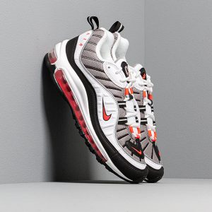 Nike W Air Max 98 White/ Solar Red-Dust-Reflect Silver