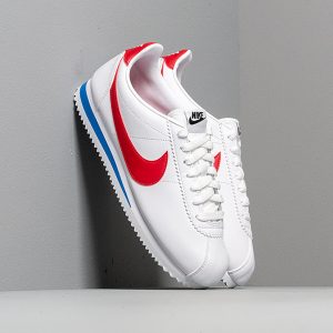 Nike Wmns Classic Cortez Leather White/ Varsity Red-Varsity Royal