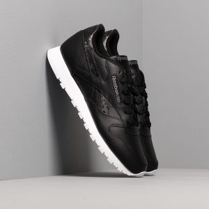 Reebok Classic Leather Black/ Black/ White