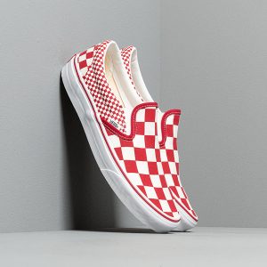 Vans Classic Slip-On (Mix Checker) Chili Pepper