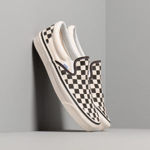 Vans Og Classic Slip-On Lx (Canvas) Black/ White Checkerboard