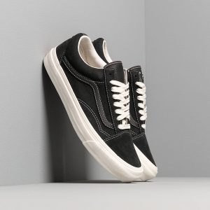 Vans Og Old Skool Lx (Nubuck/ Leather) Raven/ Black