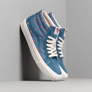 Vans Og Sk8-Mid Lx (Suede/ Canvas/ Embroidery) Denim/ White