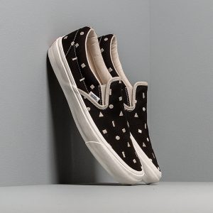 Vans Og Slip-On Lx (Canvas/ Embroied) Black/ White