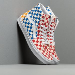 Vans Sk8-Hi (Checkerboard) Multi/ True White