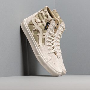 Vans Sk8-Hi (Cordura) White/ Asparagus/ Camo