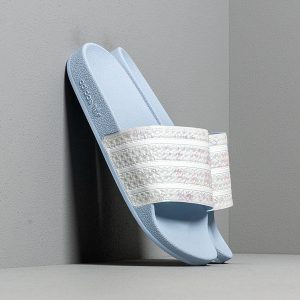 Adidas Adilette W Periwinkle/ Ftw White/ Periwinkle