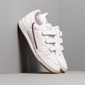 Adidas Continental 80 Strap Ftw White/ Core Green/ Scarlet