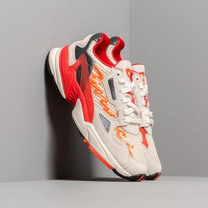 Adidas X Fiorucci Falcon W Off White/ Red/ Solar Orange