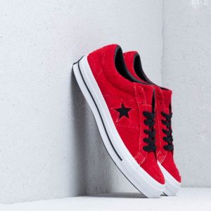 Converse One Star Ox Enamel Red/ Black/ White