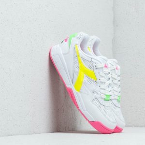 Diadora Rebound Ace Fluo White/ Pink Flulo