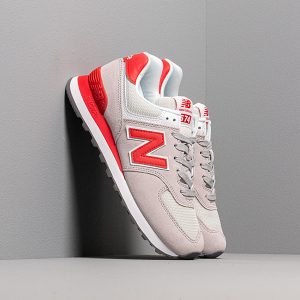 New Balance 574 Grey/ Red