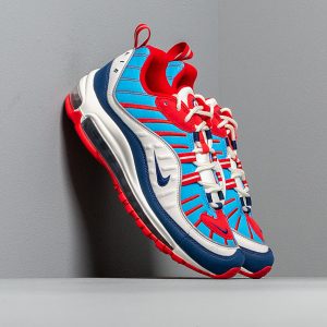 Nike W Air Max 98 Summit White/ Blue Void-University Red