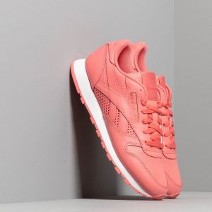Reebok Classic Leather W Rose/ White