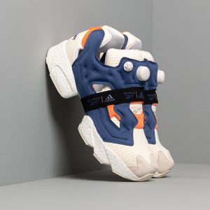 Reebok Instapump Fury Boost Classic White/ Club Blue/ Solar Orange