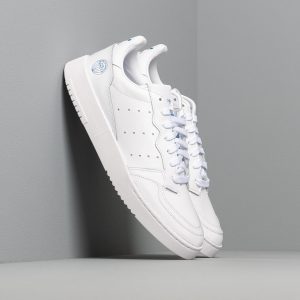 Adidas Supercourt Ftw White/ Ftw White/ Blue Bird