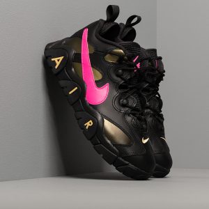 Nike Air Barrage Low Qs Black/ Pink Blast-Infinite Gold
