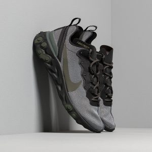 Nike React Element 55 Black/ Sequoia-Medium Olive