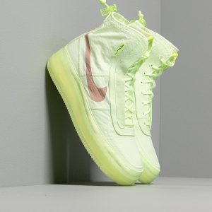 Nike W Air Force 1 Shell Barely Volt/ Desert Dust-Barely Volt