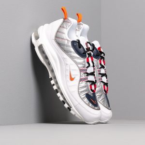 Nike W Air Max 98 Premium White/ Starfish-Wolf Grey-Gym Red