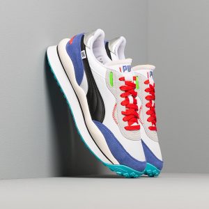 Puma Style Rider Ride On Puma White/ Dazz Blue/ High Rise