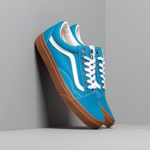 Vans Old Skool (Gum) Mediterranean Blue/ True White