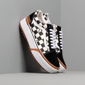 Vans Old Skool Stacked (Checkerboard) Black/ True White