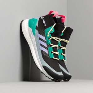 Adidas Terrex Free Hiker Core Black/ Light Purple/ Glow Green