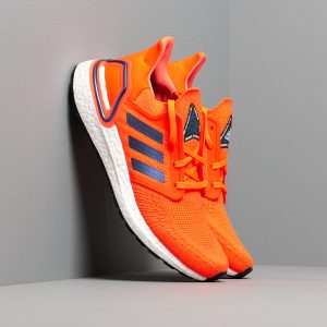 Adidas Ultraboost 20 Solid Red/ Blue Vime/ Ftw White