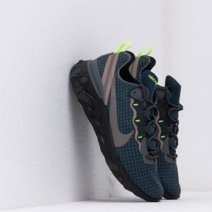 Nike React Element 55 Armory Navy/ Mtlc Dark Grey-Volt