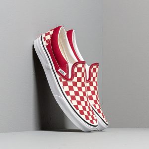 Vans Classic Slip-On (Checkerboardard) Rumba Red/