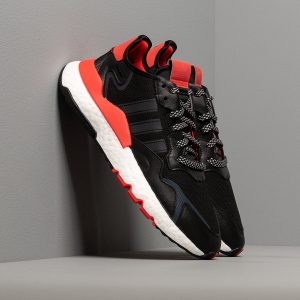 Adidas Nite Jogger Core Black/ Ftw White/ Hi-Res Red