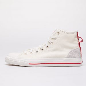 Adidas Nizza Hi Rf Off White/ Glow Red/ Gum44