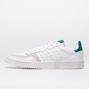 Adidas Supercourt Ftw White/ Ftw White/ Core Green