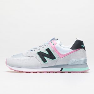 New Balance 574 Grey/ Pink
