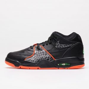 Nike Air Flight 89 Qs Black/ Orange Blaze-Green Strike-White