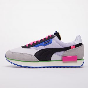 Puma Future Rider Play On Puma White-Gray Violet