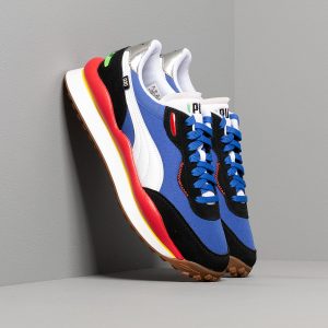 Puma Style Rider Play On Daz Blue-Puma Black-Hgh Rsk Red