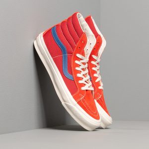 Vans Og Sk8-Hi Lx (Suede/ Canvas) Red/ Blue