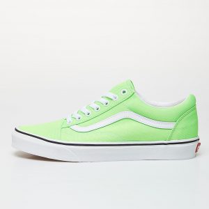 Vans Old Skool (Neon) Green Gecko/ True White