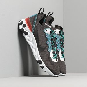 Nike React Element 55 Se Anthracite/ Blue Fury-Pure Platinum