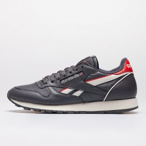 Reebok Classic Leather Mu True Grey 7/ Chalk / Radiate Red