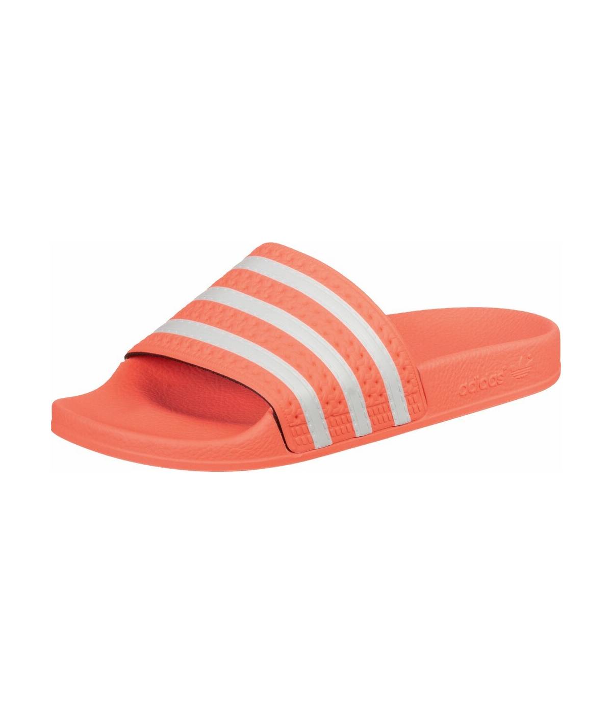 ADIDAS ORIGINALS Чехли за плаж/баня 'Adilette' бяло / корал | AllShoes.BG